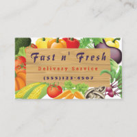 Vegetable Food Design Delivery Service