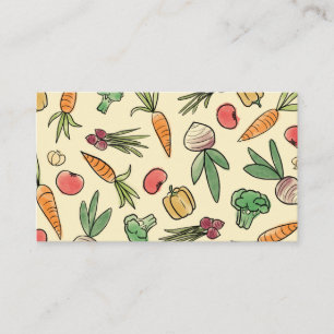 Vegetable Garden Business Card