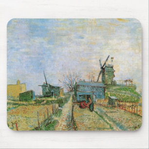 Vegetable Garden in Montmartre by Vincent van Gogh Mouse Mat