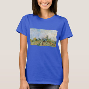Vegetable Garden in Montmartre by Vincent van Gogh T-Shirt