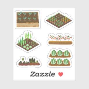 Vegetable Garden Stickers