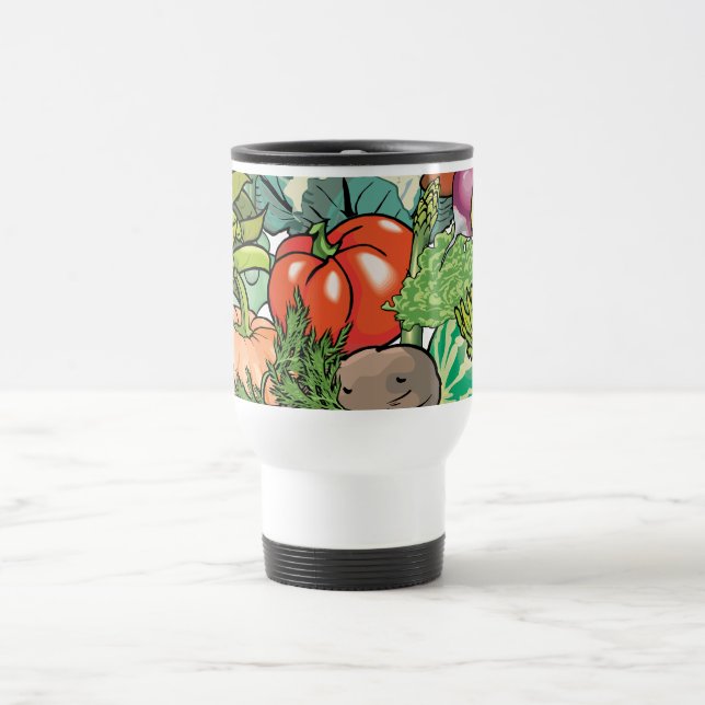 Vegetable Gardener Travel Mug (Center)