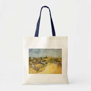 Vegetable Gardens, Montmartre by Vincent van Gogh Tote Bag