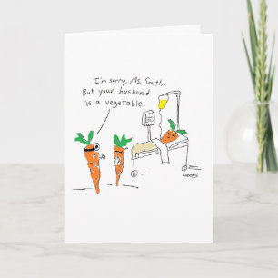 Vegetable Get Well Card