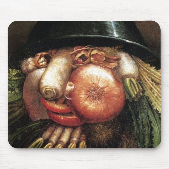 Vegetable Head Mouse Mat (Front)