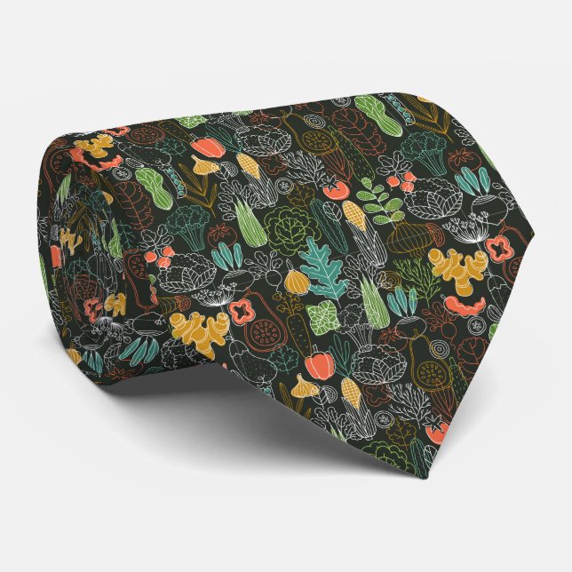 Vegetable Icons    Tie (Rolled)