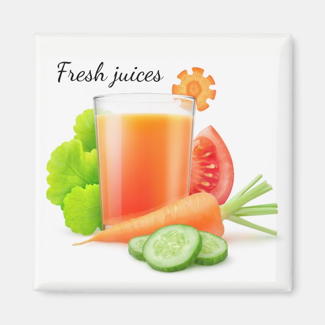 Vegetable juices magnet (Front)