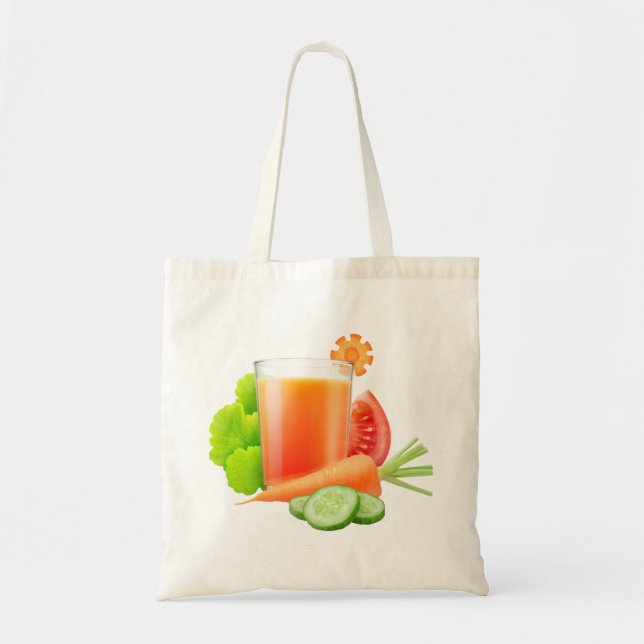 Vegetable juices tote bag (Front)