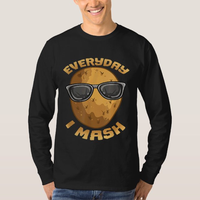 Vegetable  Mashed Potato Cool Farm T-Shirt (Front)