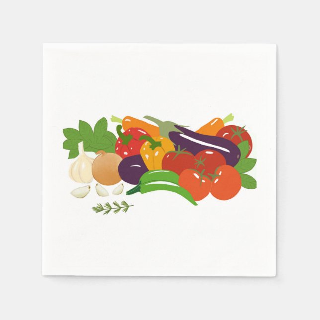 Vegetable Napkin (Front)
