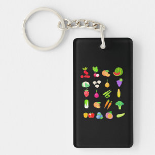 Vegetable Species Key Ring