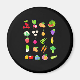 Vegetable Species Magnet
