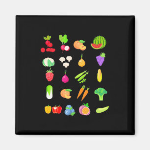 Vegetable Species Magnet
