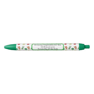 Vegetable themed pens for business