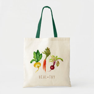 Vegetable Trio Heal*thy Tote Bag