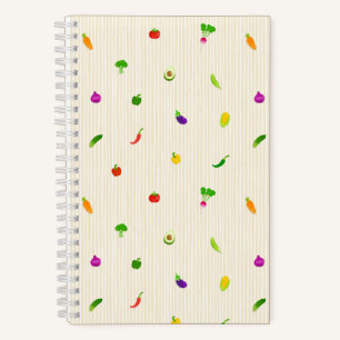 Vegetable Yellow Notebook