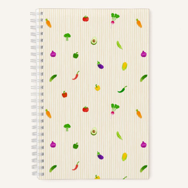 Vegetable Yellow Notebook (Front)