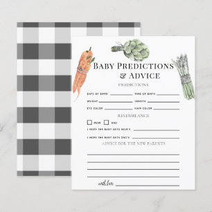 Vegetables Baby Predictions & Advice