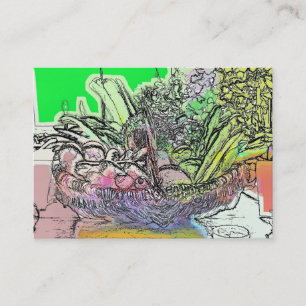 VEGETABLES BUSINESS CARD