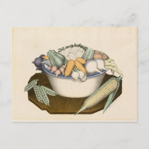 Vegetables by Grant Wood Postcard