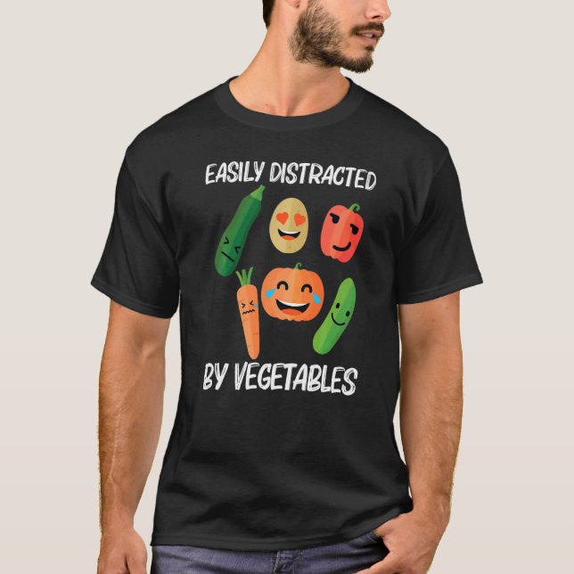 Vegetables For Men Women Healthy Lifestyle Food T-Shirt (Front)