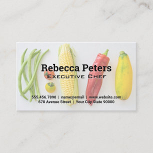 Vegetables   Fresh Produce Business Card