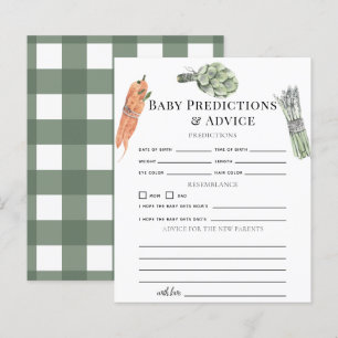 Vegetables Green Baby Predictions & Advice