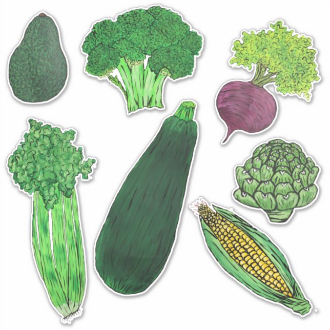 Vegetables Group #1 (Front)