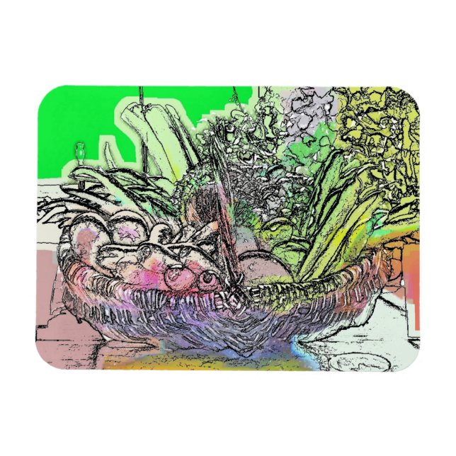 VEGETABLES MAGNET (Horizontal)