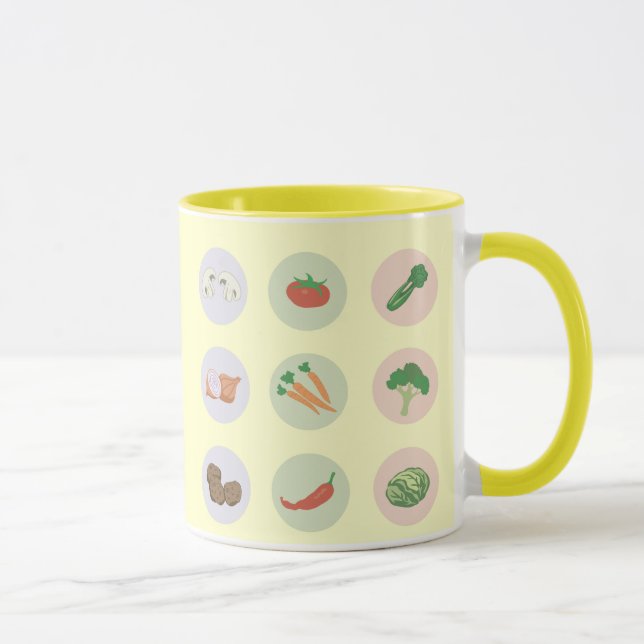 Vegetables Mug (Right)