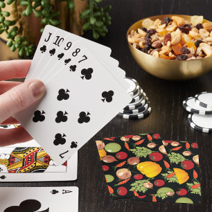 Vegetables Pattern Playing Cards