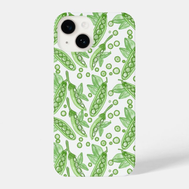 Vegetables Peas iPhone Case (Back)