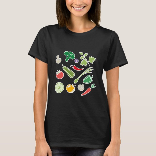 Vegetables T-Shirt (Front)