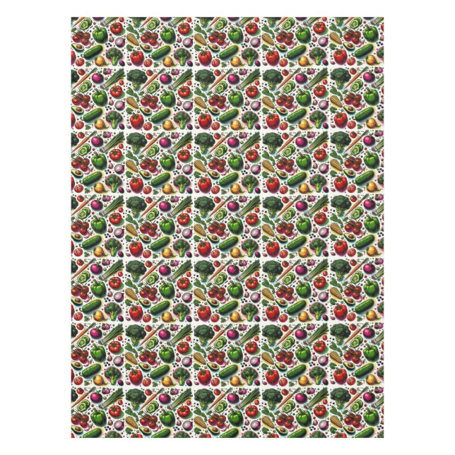 Vegetables Tablecloth (Front)