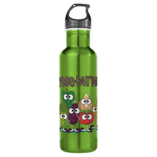 Vegetarian 710 Ml Water Bottle