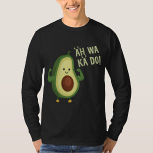 Vegetarian Avocado Guacamole Toast Healthy Fat Gre T-Shirt