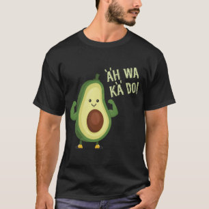 Vegetarian Avocado Guacamole Toast Healthy Fat Gre T-Shirt