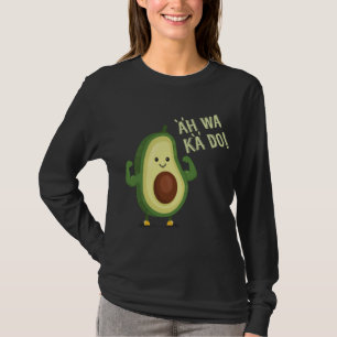 Vegetarian Avocado Guacamole Toast Healthy Fat Gre T-Shirt