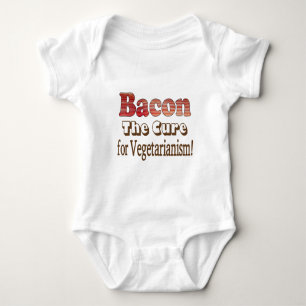 Vegetarian Bacon Baby Bodysuit