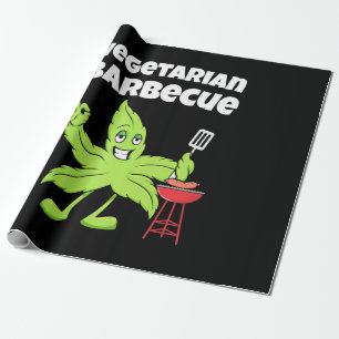 Vegetarian Barbecue Wrapping Paper