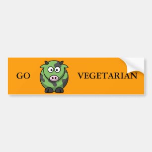 Vegetarian Bumper Sticker