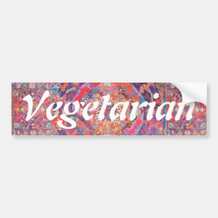 Vegetarian Bumper Sticker