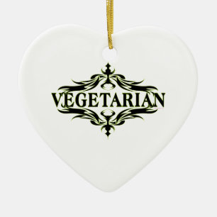 Vegetarian Ceramic Tree Decoration