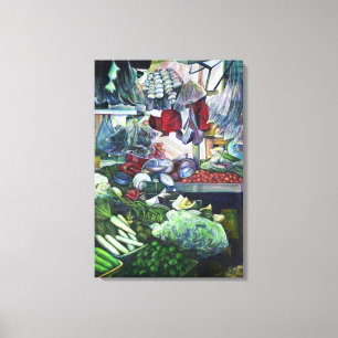 Vegetarian Club meets Here in Tuesday Afternoons Canvas Print