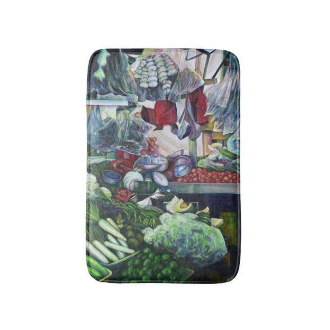 Vegetarian Clubs Meets Here on Tuesday's Afternoon Bath Mat (Front Vertical)