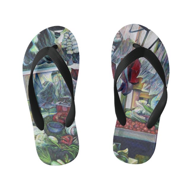 Vegetarian Clubs Meets Here on Tuesday's Afternoon Kid's Flip Flops (Footbed)