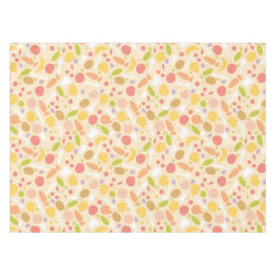 Vegetarian cooking pattern background tablecloth