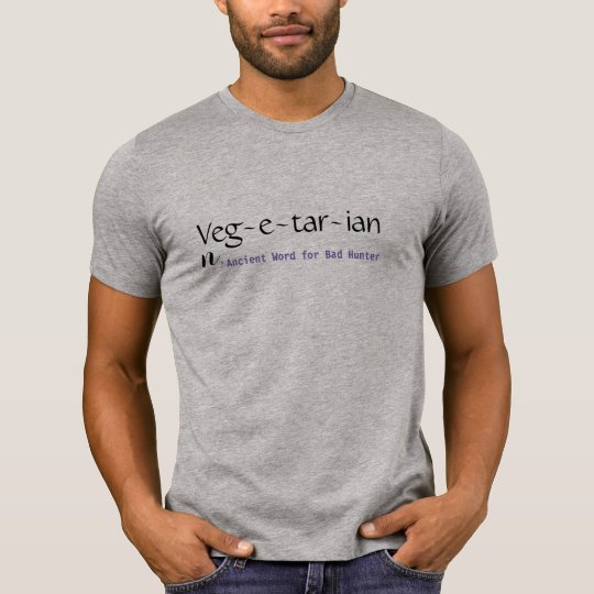 vegetarian dictionary meaning funny t-shirt design