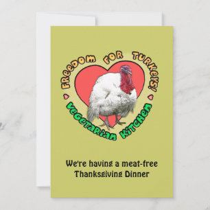 Vegetarian Dinner Invitation