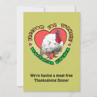 Vegetarian Dinner Invitation